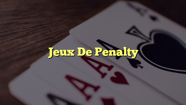 Jeux De Penalty