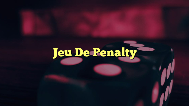 Jeu De Penalty