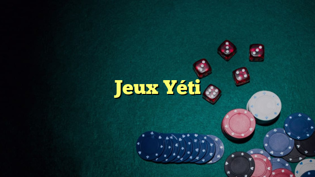 Jeux Yéti