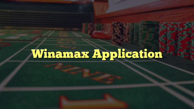 Winamax Application